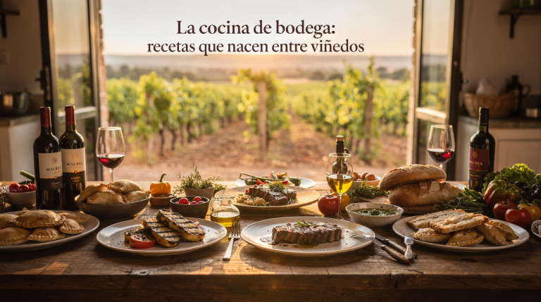 La cocina de bodega: recetas que nacen entre viñedos