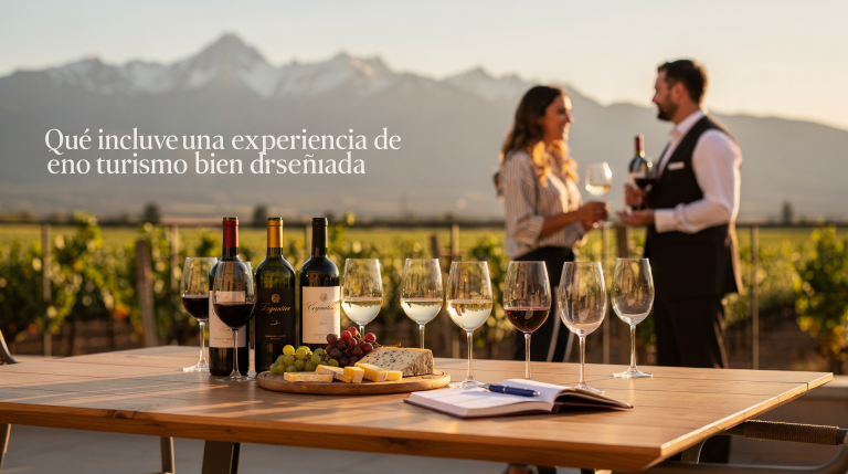 Qué incluye una experiencia de enoturismo bien diseñada